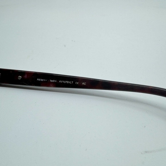 Adrienne Vittadini Eyeglasses Frame Italy AV1076VLT QH 51-16 Violet/Marble H9849 - Picture 6 of 7